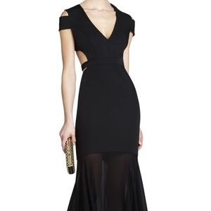 BLACK BCBG GOWN DRESS